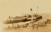 Picture of Duchess of Fife leaving Ryde Pier head 1905